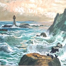 Bretagne Tempête en Mer 1967