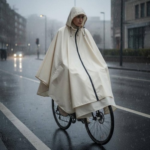Cape pluie zippée - de,
