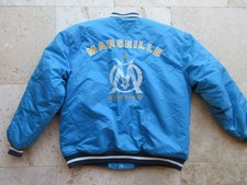 Blouson Bombers OM OLYMPIQUE DE MARSEILLE vintage années 2000 DROIT AU BUT XXL