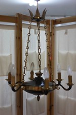 Lustre de style Empire à 6