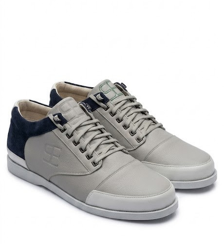 Baskets cuir pour - en,