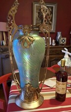 Immense Vase Art Nouveau Loetz Kralik Pallme Konig