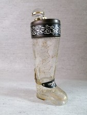 Bouteille à liqueur en crystal. Boite à musique. Collection publicitaire.