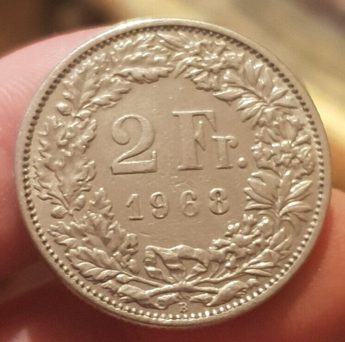 Suisse francs 1968 - suisse,