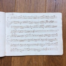 Carnet de Musique Partitions Manuscrites - Chanson Dance Valse Marche