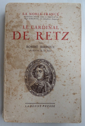 Cardinal retz robert - le, /