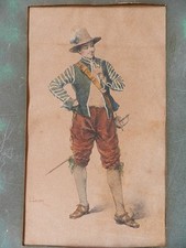 TABLEAU ANCIEN SIGNÉ LANDRY *