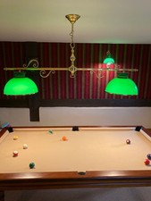 éclairage de billard en