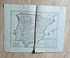 Carte géographique ancienne