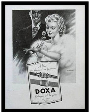 publicité 1948 MONTRE DOXA L