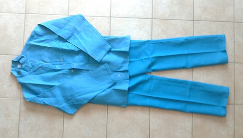 Bleu travail veste - z*,