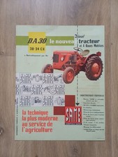 PROSPECTUS TRACTEUR SAME DA30 PROSPEKT TRAKTOR TRACTOR BROCHURE 