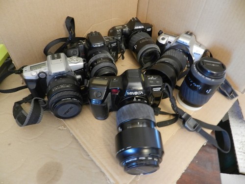 Minolta camera lot 5 - minolta,