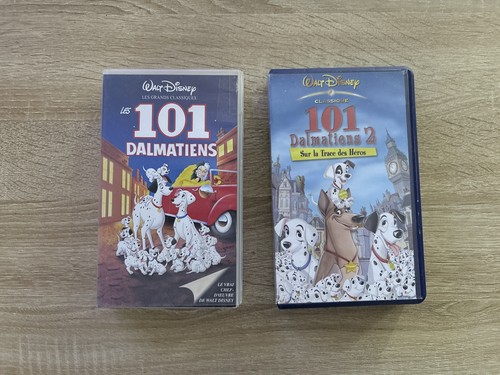 Lot cassettes vhs les 101 - 2,
