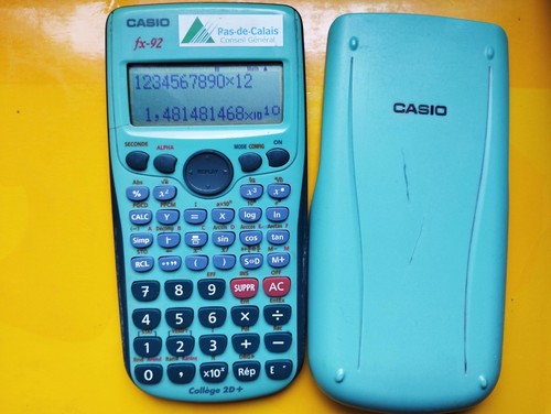 Calculatrice casio 92 - calculatrice,