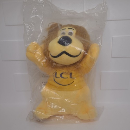 Peluche lion lcl mascotte - lcl,
