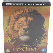 Le Roi Lion Film 4K  Ultra HD + Blu-ray  Steelbook Zavvi  Disney 2018 Region B