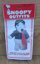 Tenue Vêtements Peluche Snoopy Outfits Pilote Aviateur Vintage A-20 no Popples