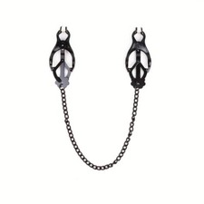 Pinces à seins noire avec