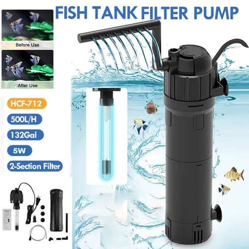 Aquarium submersible - aquarium, uv