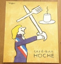 Affiche Originale “Café bar