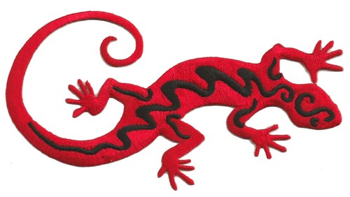 Ecusson patche gecko - ecusson,