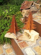 Kit inox sapin jardin décoration de table bricolage kit bois Noël