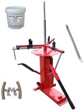 Démonte Pneu universel 21" Auto Moto + 1 Paire Protege Jante +1 Pot Gel+ 1 Barre