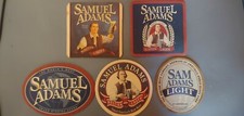 Lot of 5)SAMUEL ADAMS Beer