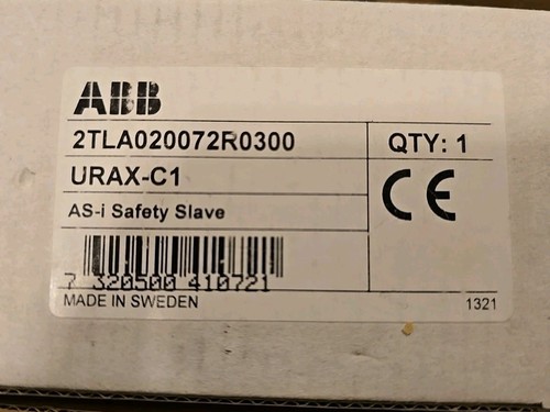 Abb urax 2tla020072r0300 - abb,