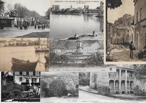 Lot cartes postales - 17,