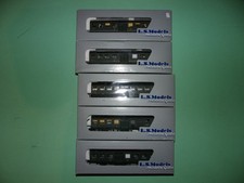 LS MODELS rame 5 voiture voyageurs PLM 3 PATTES 14041 + 14043 RARE (n1bis)