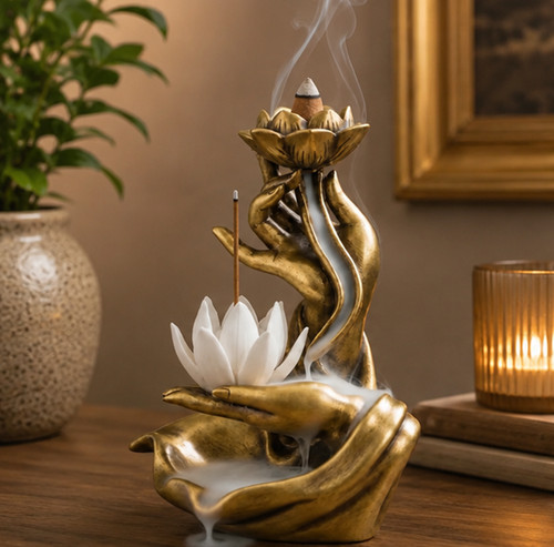 Brûleur encens lotus - d'encens,