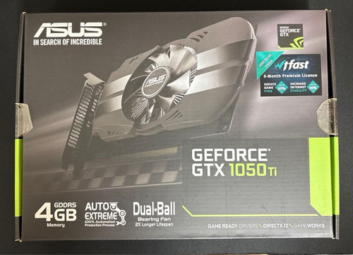 Asus geforce gtx 1050 - geforce, 4gb