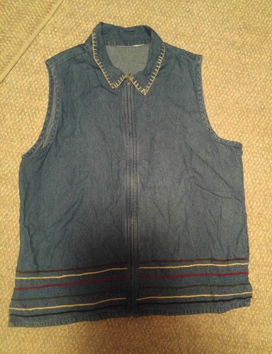 015 women vintage - denim, zip