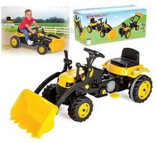 Tracteur À Pédales pour Enfants Avec Pelle Siège Réglable Grande 125x51x51
