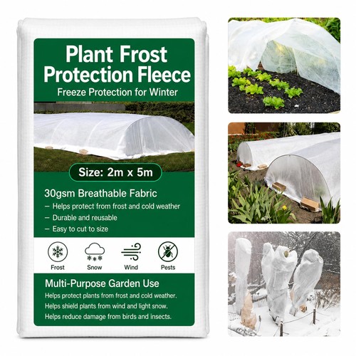 Voile hivernage pour plantes - d'hivernage,