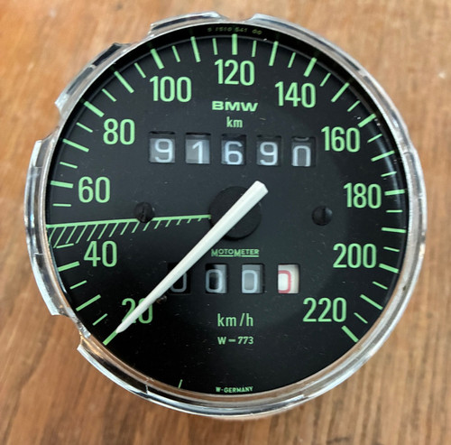 Tachymètre bmw r80 r60 - bmw, Ø80