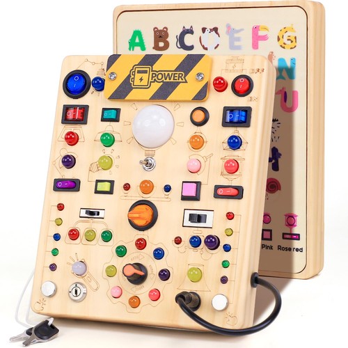 Montessori busy board jouet - busy,