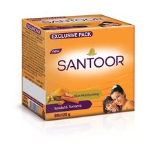 Savon de bain Santoor au bois