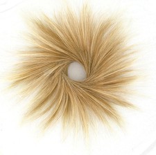 chouchou chignon cheveux blond