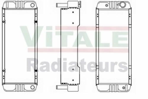 Radiateur eau pour bobcat - eau,