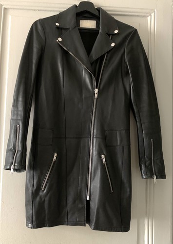 Veste maje cuir jacket - en,