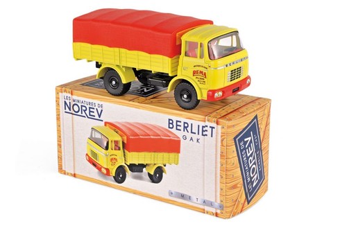 Berliet gak bâché - berliet, moutarde