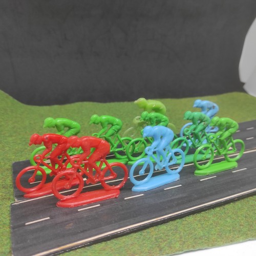 Cyclistes monochromes salza - cyclistes,