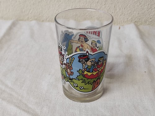 Ancien verre moutarde - verre, à