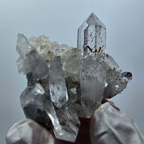 Quartz fantôme arlequin