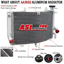 Radiator for upgraded - radiator, aluminum