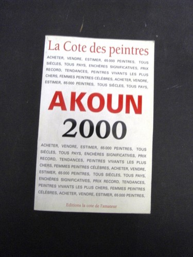 Cote 65000 artistes - de,