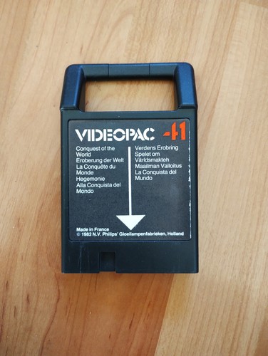 Conquete monde videopac - du,